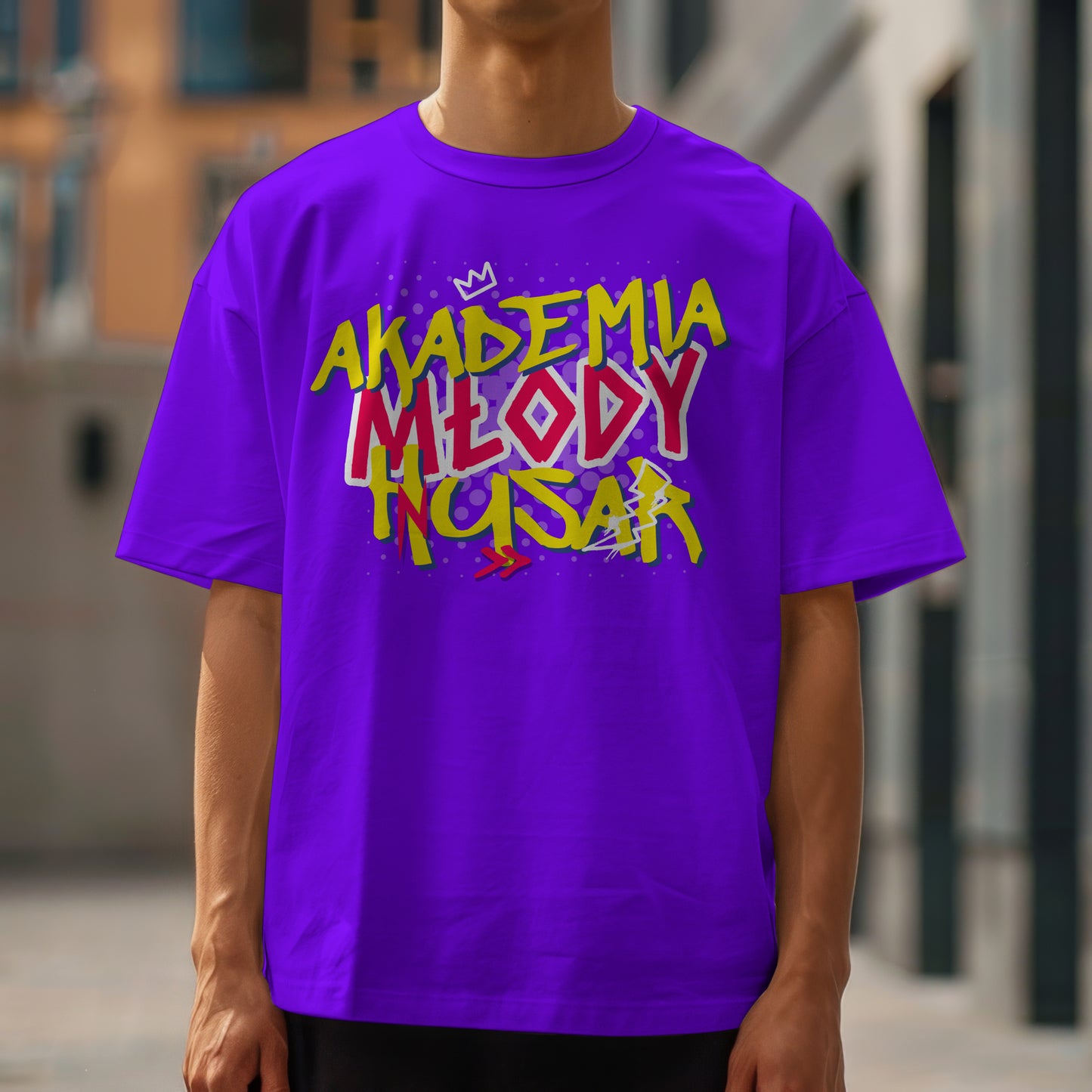T-shirt „Akademia Młody Husar – Street Drop”